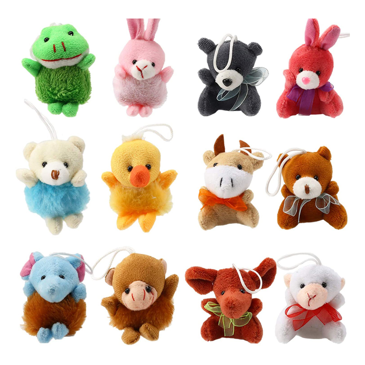 Custom animal doll keychain JiaoYang Plush Toys